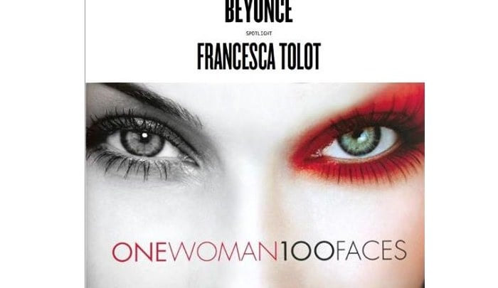 Francesca Tolot cover ONE WOMAN100FACES