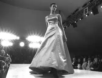 Modella sfilata New York