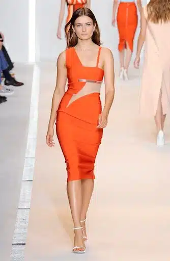 mugler abito primavera estate