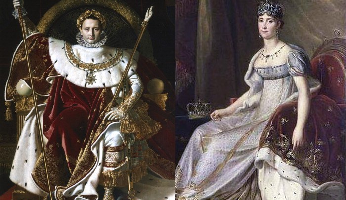 Napoleone e Giuseppina Bonaparte