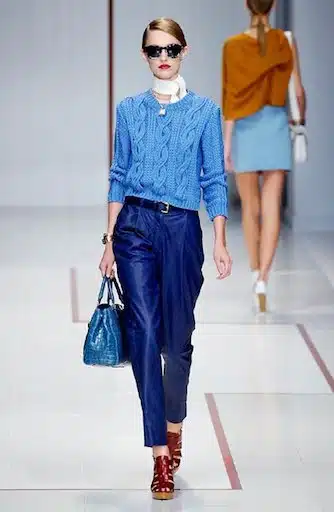 trussardi sfilata primavera estate