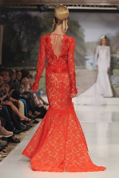 Aimee Montenapoleone abito da sposa rosso