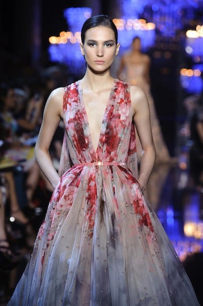 Elie Saab abito haute couture autunno inverno 2015