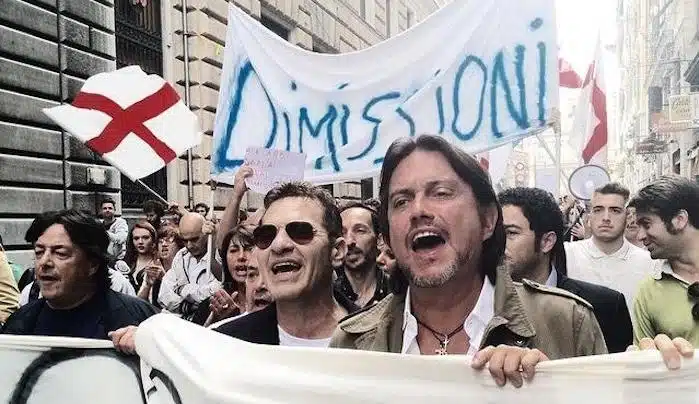 genova manifestazione de andre baccini