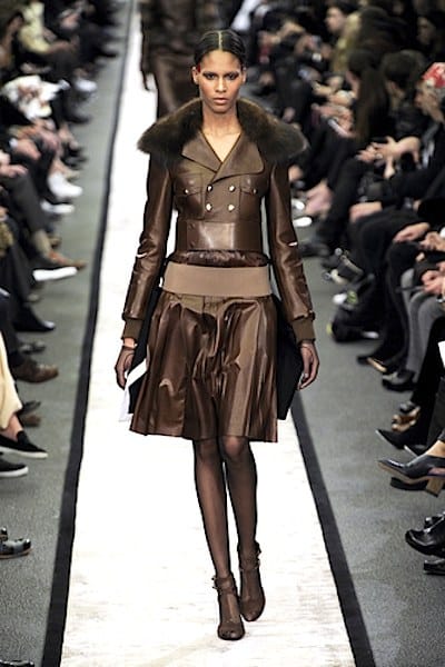Givenchy gonna a pieghe