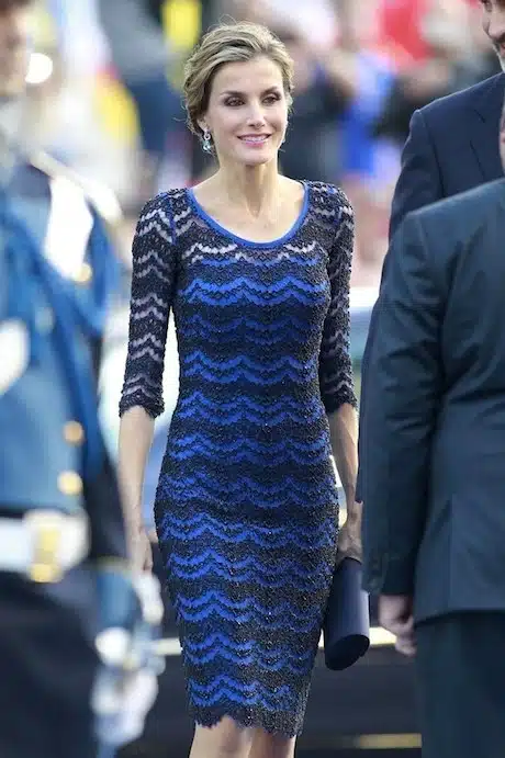 letizia ortiz vestito Felipe Varela