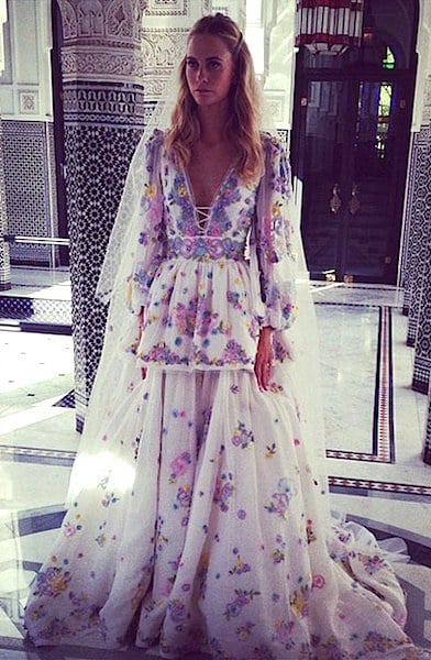 Poppy Delevingne abito sposa Pucci