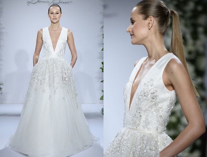 abito da sposa Dennis Basso