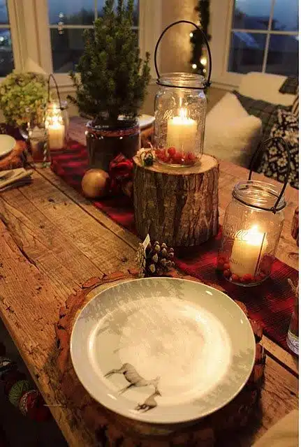 Decorare la tavola di Natale