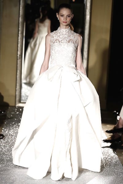 oleg cassini abito da sposa inverno 2015