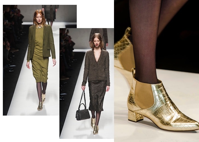 Stivaletti dorati inverno 2015
