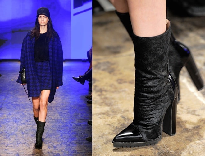 stivaletto nero autunno inverno 2014-15