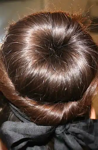 chignon alto