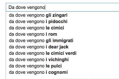 google_suggerimenti