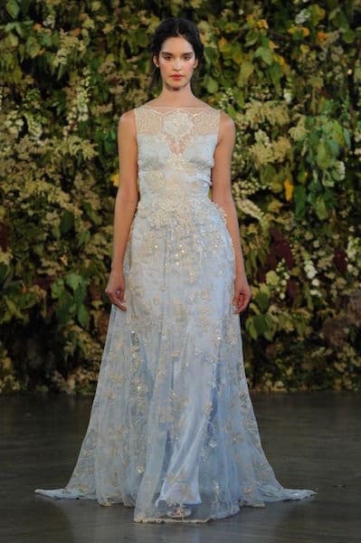 Abito da sposa celeste 2015