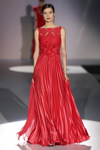 Abito da sposa rosso 2015