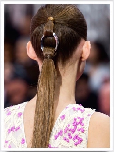 acconciatura Dior