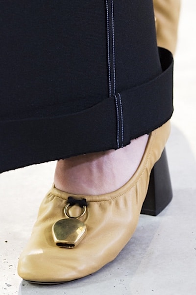 Celine ballerine con tacco