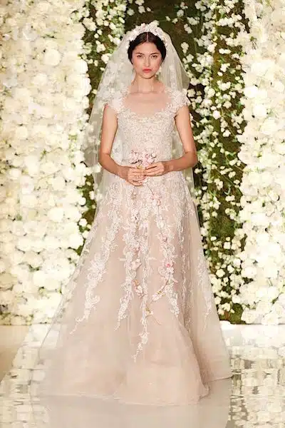 Reem Acra abito da sposa 2015