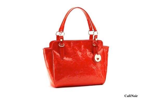 borsa rossa cafe noir