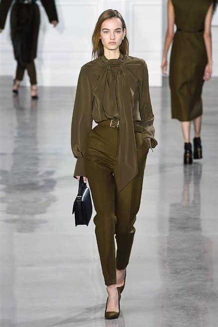 Jason wu tuta verde militare