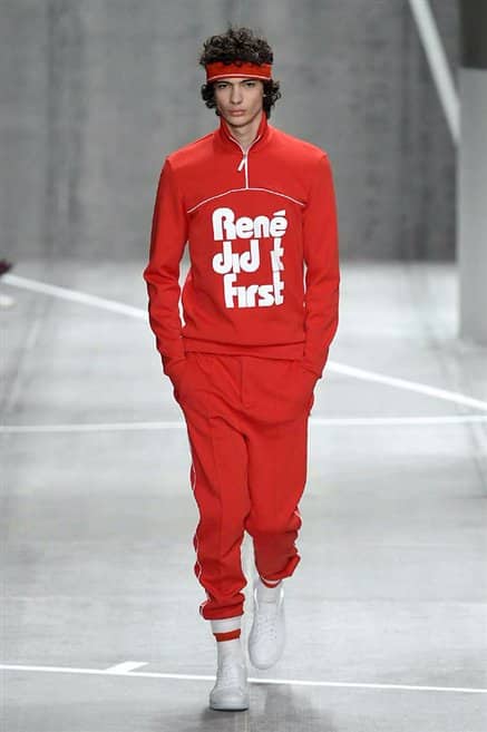Lacoste  uomo sfilata autunno inverno 2015-16