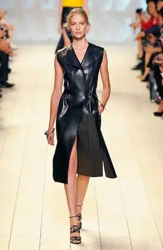 Moda: pelle e frange per la primavera estate 2015