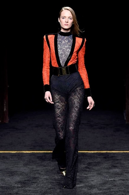 Balmain collezione donna aunno inverno 2015-16 0010