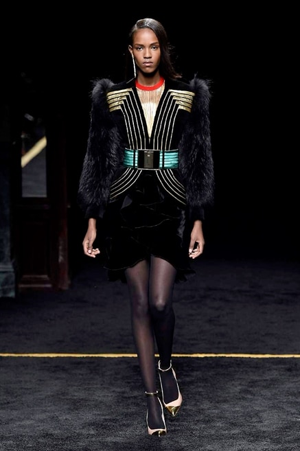 Balmain collezione donna aunno inverno 2015-16 0034