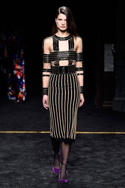 Balmain collezione donna aunno inverno 2015-16 0038
