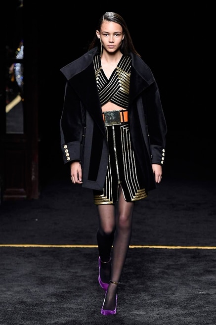 Balmain collezione donna aunno inverno 2015-16 0041