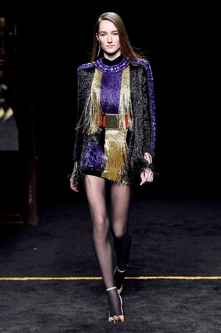 Balmain collezione donna aunno inverno 2015-16 0043