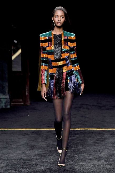 Balmain collezione donna aunno inverno 2015-16 0045