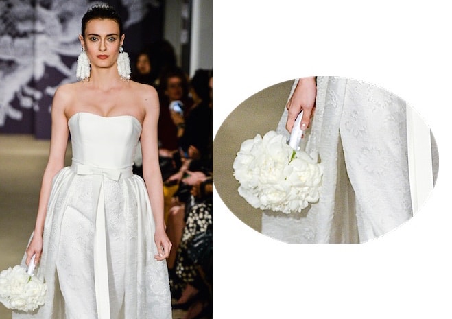 bouquet borsetta