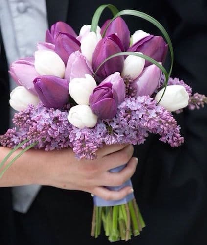 bouquet da sposa 2015 tulipani