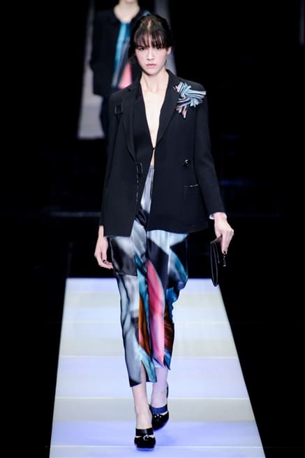 Giorgio Armani collezione donna inverno 2015 001