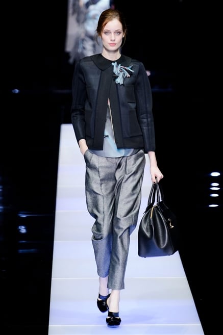 Giorgio Armani collezione donna inverno 2015 004