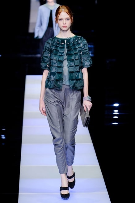 Giorgio Armani collezione donna inverno 2015 0038