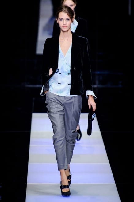 Giorgio Armani collezione donna inverno 2015 0047