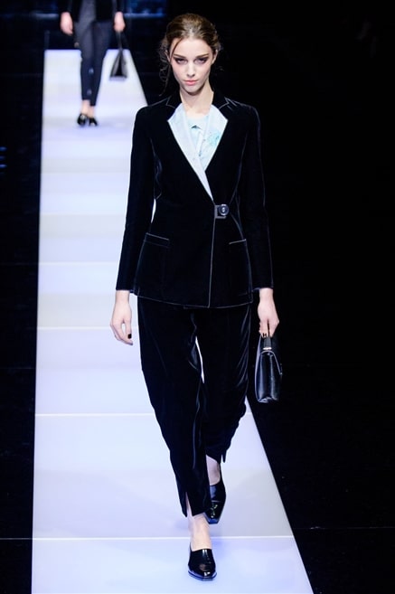Giorgio Armani collezione donna inverno 2015 0048