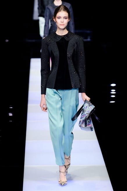 Giorgio Armani collezione donna inverno 2015 0053