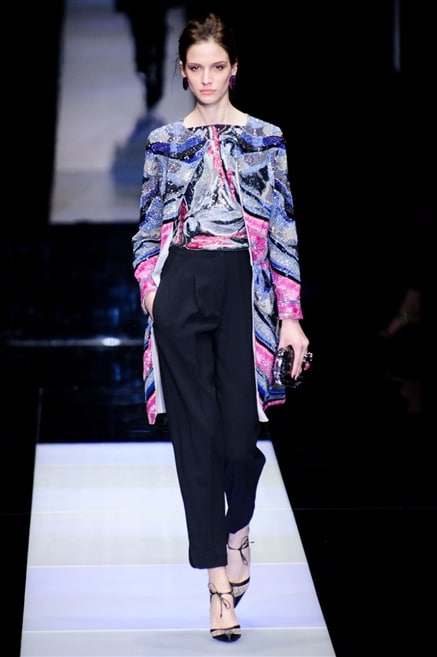 Giorgio Armani collezione donna inverno 2015 0057