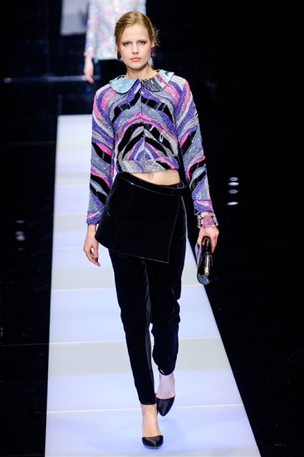 Giorgio Armani collezione donna inverno 2015 0064