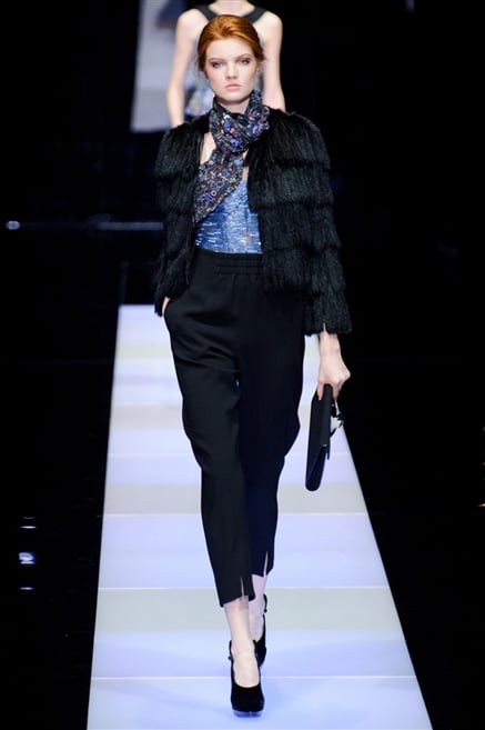 Giorgio Armani collezione donna inverno 2015 0068