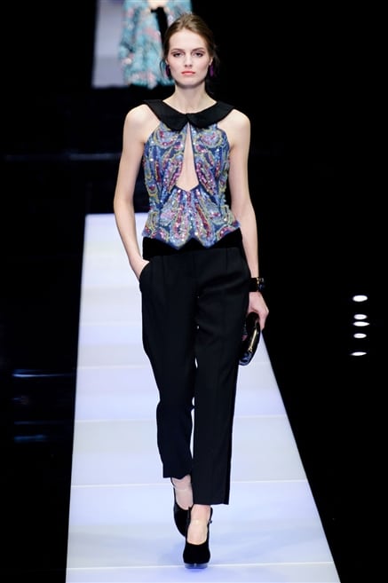 Giorgio Armani collezione donna inverno 2015 0069