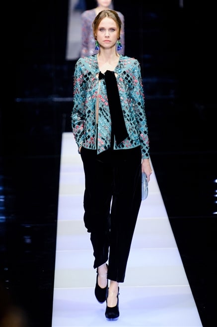 Giorgio Armani collezione donna inverno 2015 0070