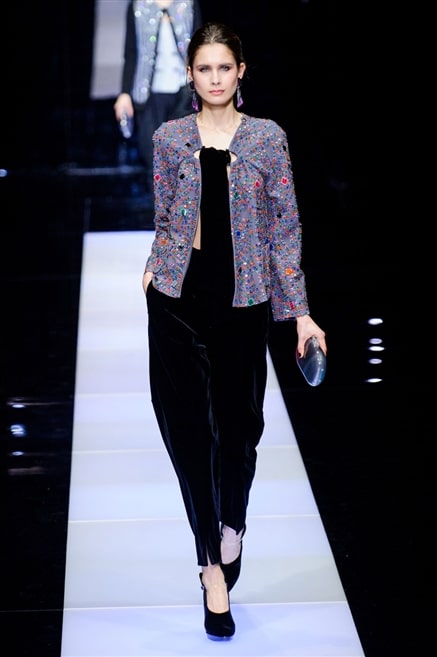 Giorgio Armani collezione donna inverno 2015 0071