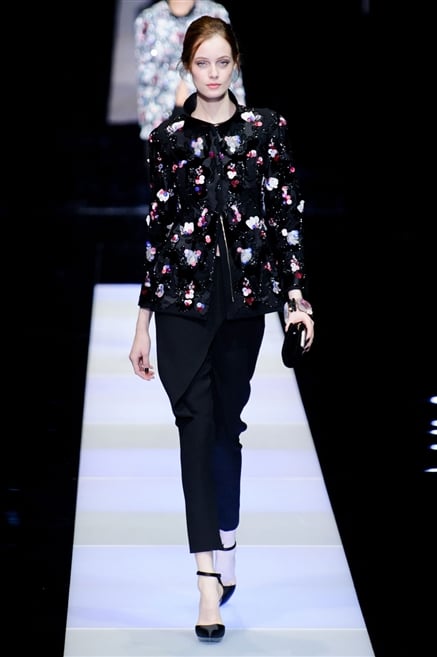 Giorgio Armani collezione donna inverno 2015 0073