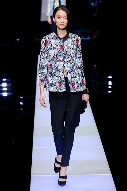 Giorgio Armani collezione donna inverno 2015 0074