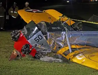 California aereo di Harrison Ford dopo lo schianto
